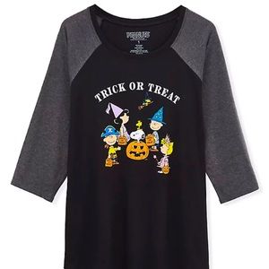 FREE SHIPPING PEANUTS trick or treat TORRID NWT